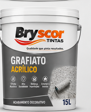 Grafiato Acrílico Bryscor