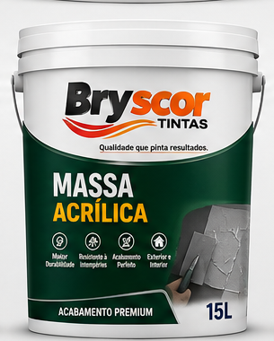 Massa Acrílica Bryscor